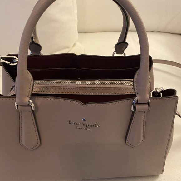 KATE SPADE LEATHER HANDBAG/CROSSBODY BAG. - Picture 9 of 13